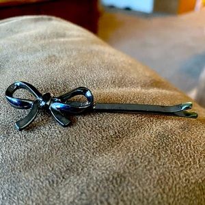 Bow Bobby Pin and a Heath McNeese (Christian Rapper) Plaid Buttons